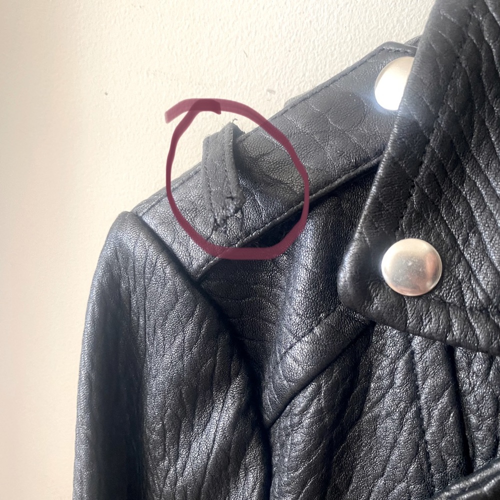 Aritzia x Mackage Rumer leather jacket   Size Small - Picture 4 of 14
